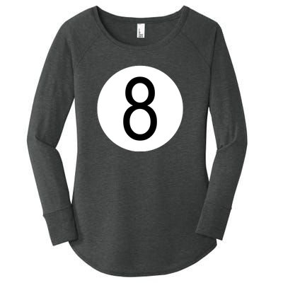 8 Ball Vintage Women's Perfect Tri Tunic Long Sleeve Shirt