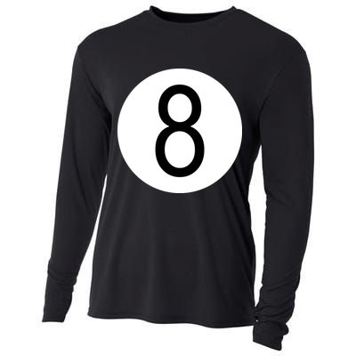 8 Ball Vintage Cooling Performance Long Sleeve Crew