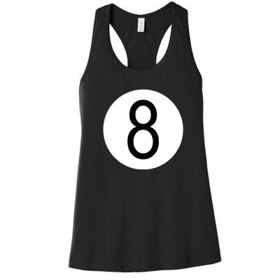 8 Ball Vintage Women's Racerback Tank