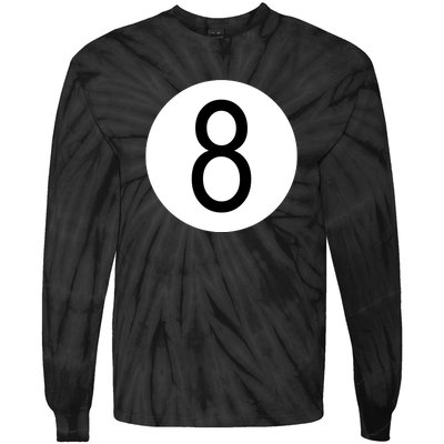 8 Ball Vintage Tie-Dye Long Sleeve Shirt