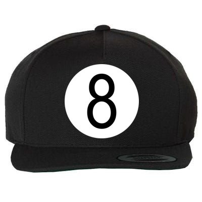 8 Ball Vintage Wool Snapback Cap