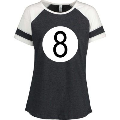 8 Ball Vintage Enza Ladies Jersey Colorblock Tee