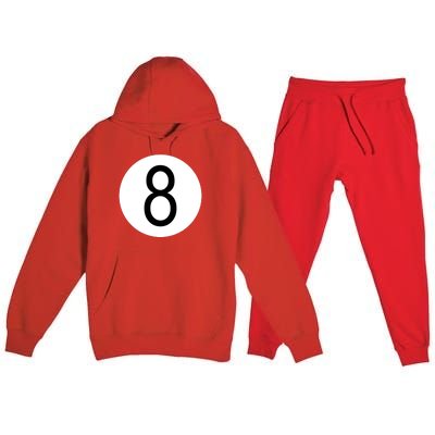 8 Ball Vintage Premium Hooded Sweatsuit Set