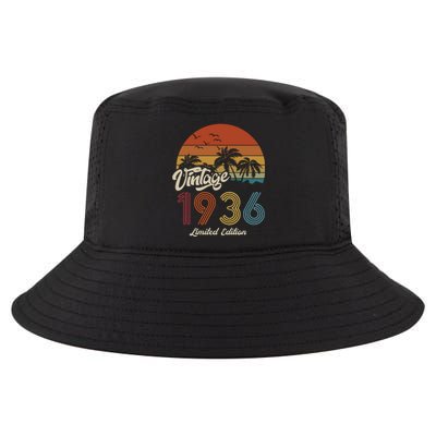 87th Birthday Vintage Limited Edition 1936 Cool Comfort Performance Bucket Hat