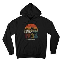 87th Birthday Vintage Limited Edition 1936 Hoodie