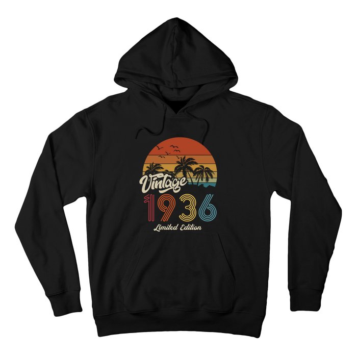 87th Birthday Vintage Limited Edition 1936 Hoodie