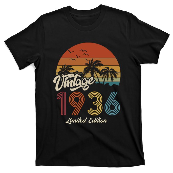 87th Birthday Vintage Limited Edition 1936 T-Shirt