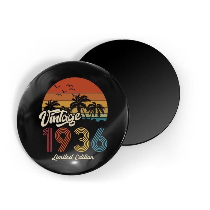 87th Birthday Vintage Limited Edition 1936 Magnet