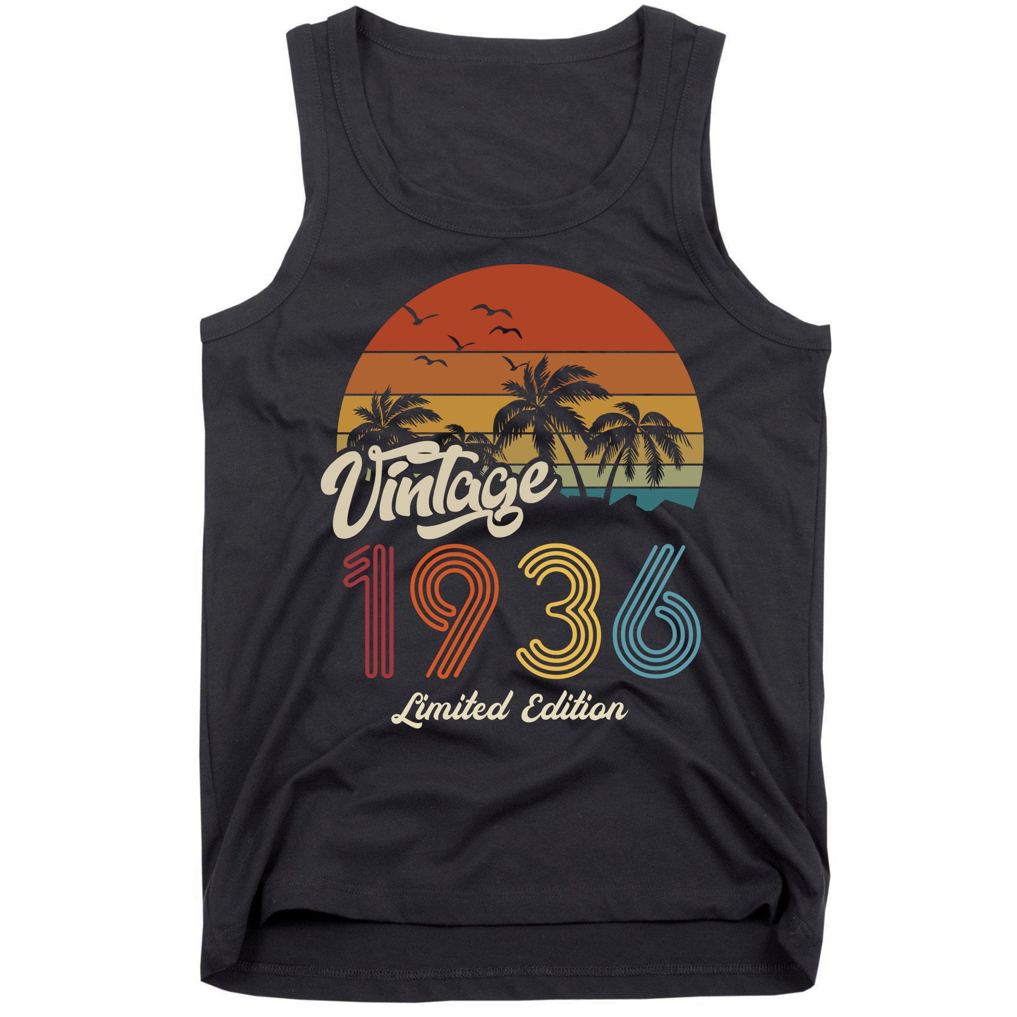 87th Birthday Vintage Limited Edition 1936 Tank Top