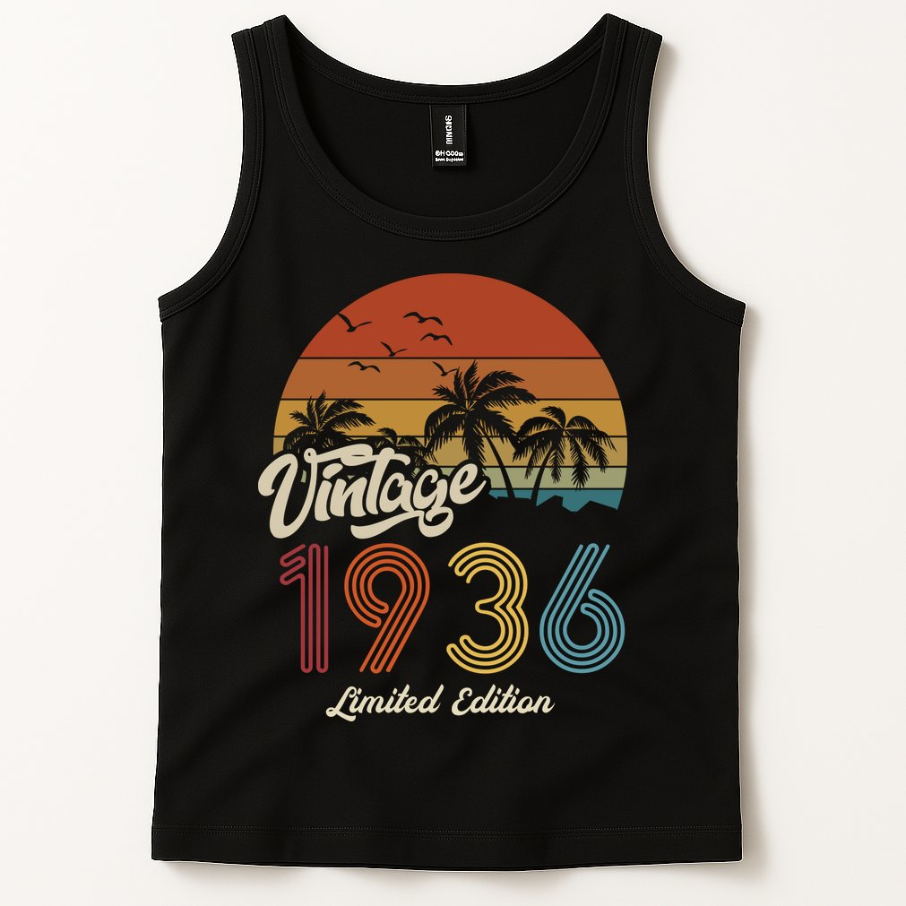 87th Birthday Vintage Limited Edition 1936 Tank Top