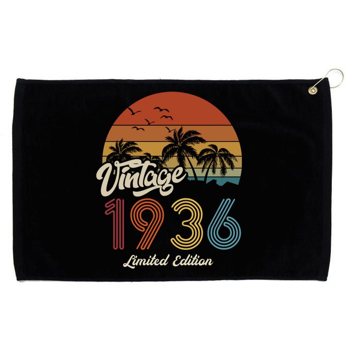 87th Birthday Vintage Limited Edition 1936 Grommeted Golf Towel