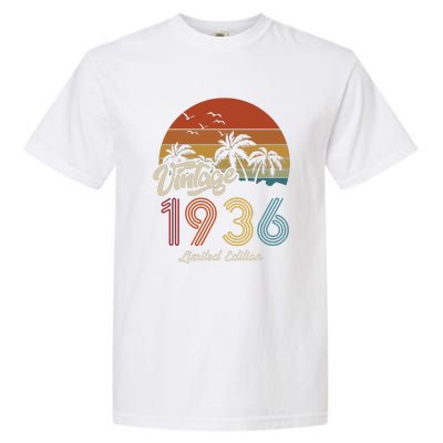 87th Birthday Vintage Limited Edition 1936 Garment-Dyed Heavyweight T-Shirt