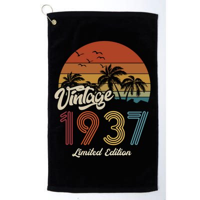 86th Birthday Vintage Limited Edition 1937 Golf Towel