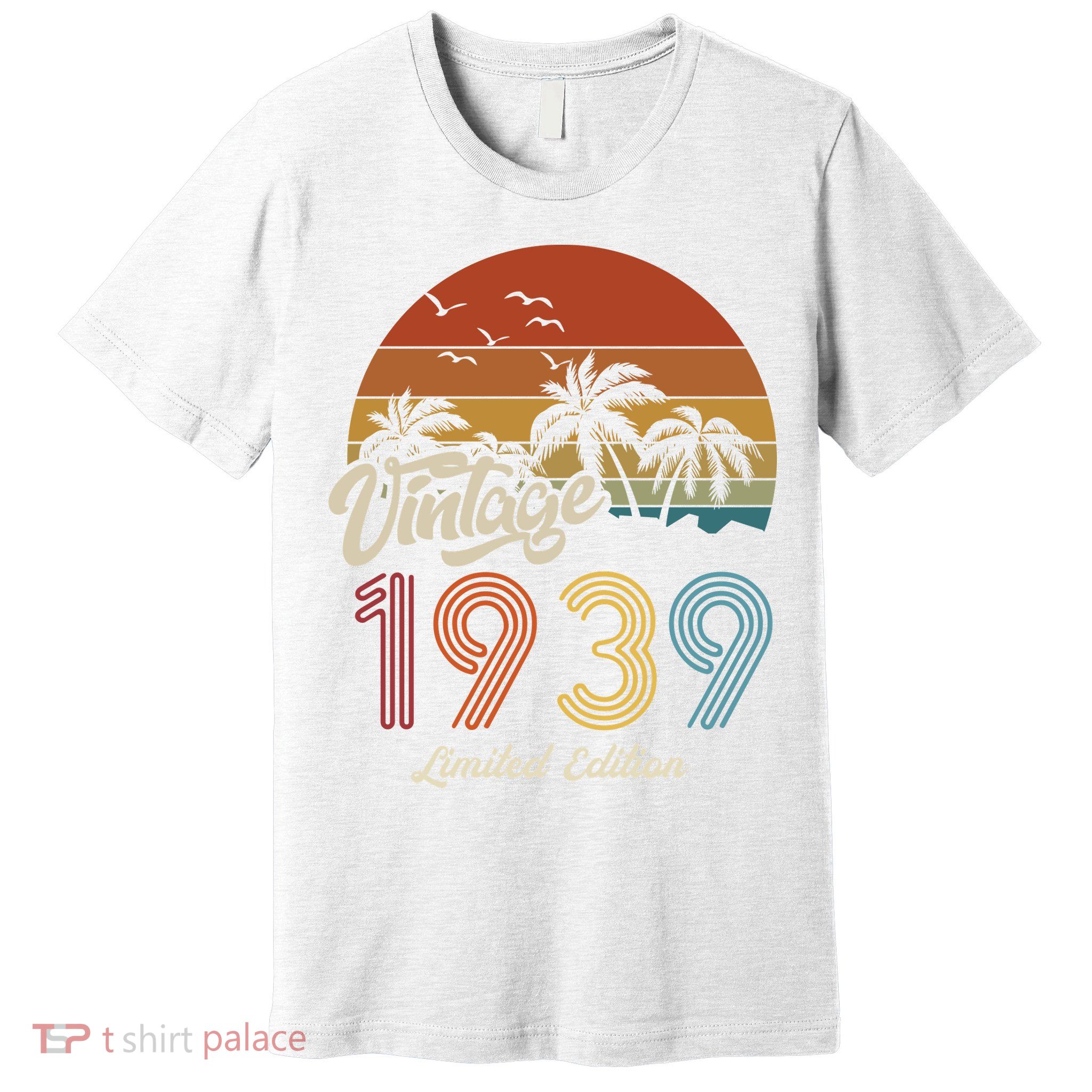 84th Birthday Vintage Limited Edition 1939 Premium T-Shirt