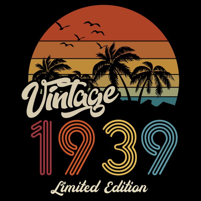 84th Birthday Vintage Limited Edition 1939 Sweatshirt