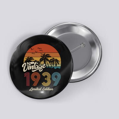 84th Birthday Vintage Limited Edition 1939 Button