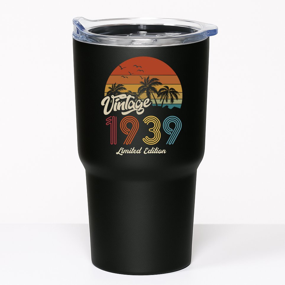 84th Birthday Vintage Limited Edition 1939 Tumbler