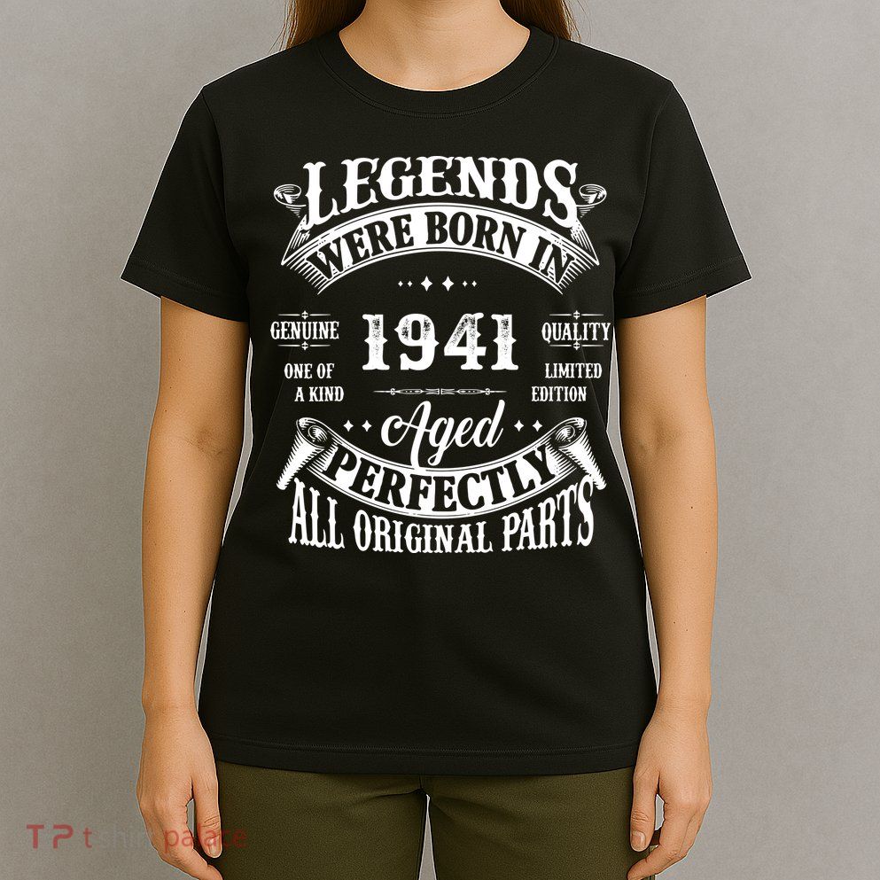 81st Birthday Vintage 1941 Birthday Gift For 81 Birthday T-Shirt