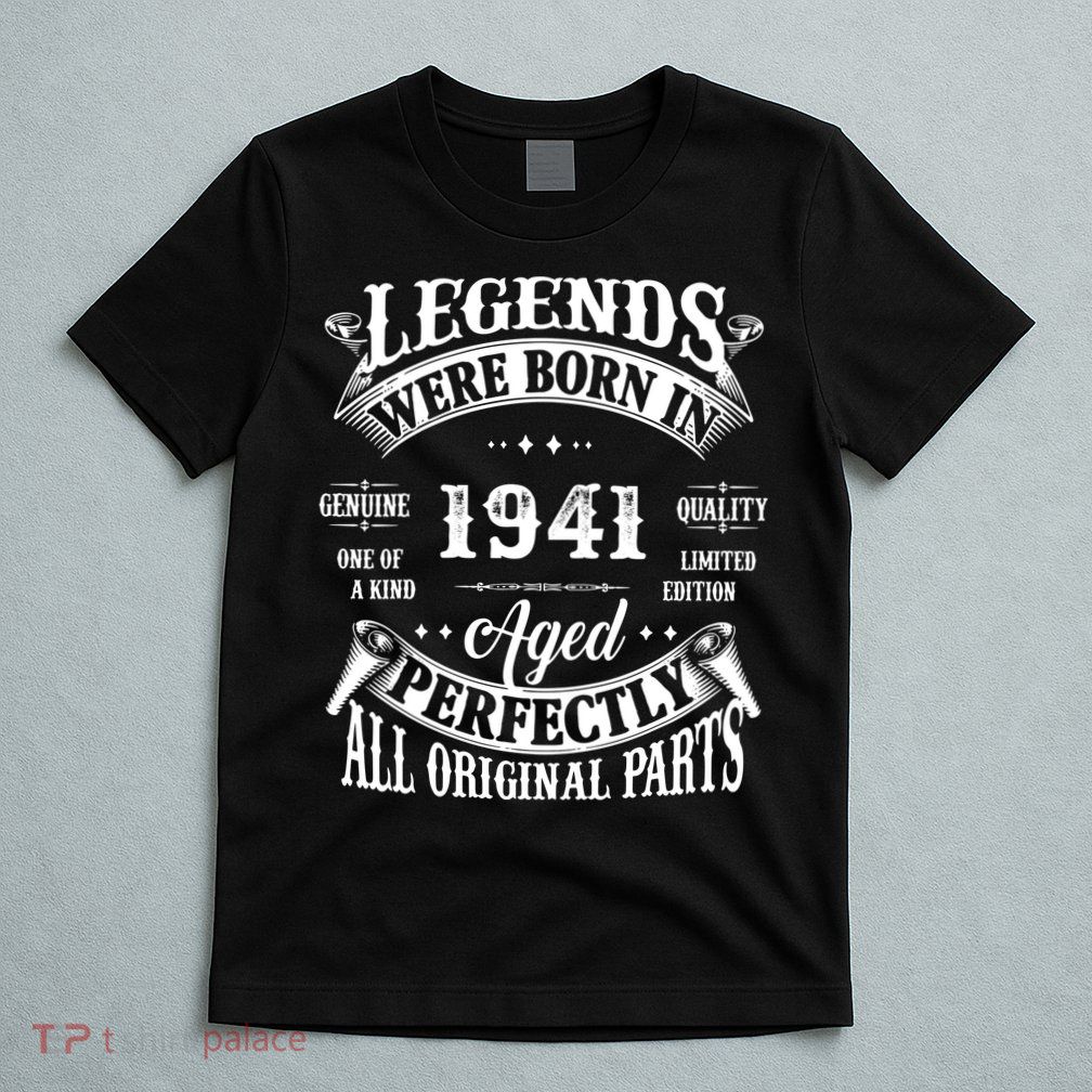 81st Birthday Vintage 1941 Birthday Gift For 81 Birthday T-Shirt