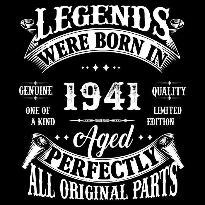 81st Birthday Vintage 1941 Birthday Gift For 81 Birthday Womens T-Shirt