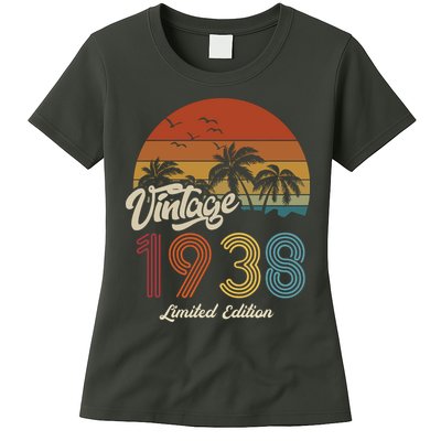 85th Birthday Vintage Limited Edition 1938 Womens T-Shirt