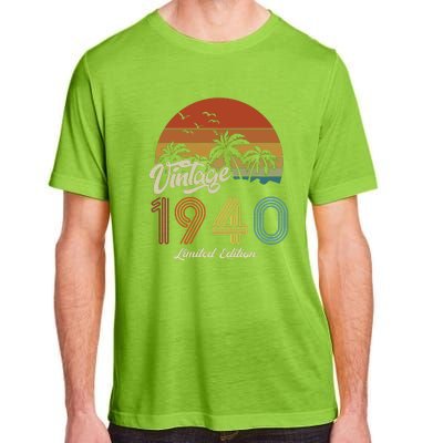 83rd Birthday Vintage Limited Edition 1940 Adult ChromaSoft Performance T-Shirt