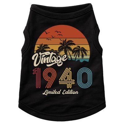 83rd Birthday Vintage Limited Edition 1940 Doggie Tank