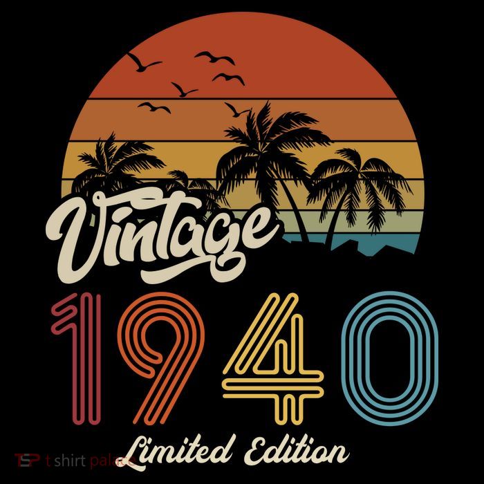83rd Birthday Vintage Limited Edition 1940 Button
