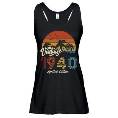 83rd Birthday Vintage Limited Edition 1940 Ladies Essential Flowy Tank