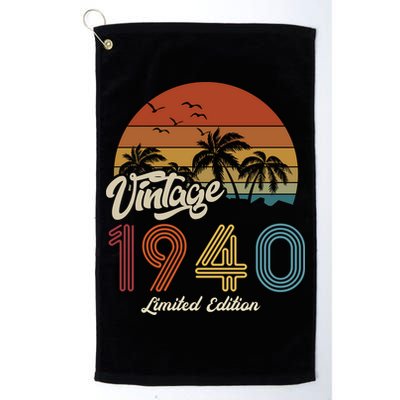 83rd Birthday Vintage Limited Edition 1940 Golf Towel