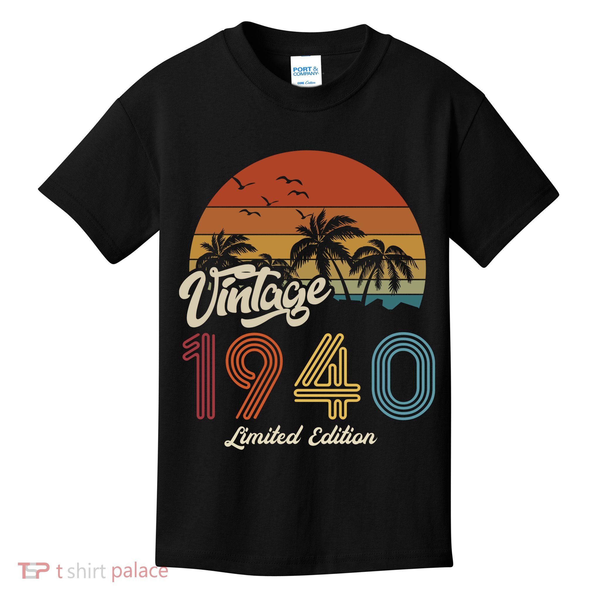 83rd Birthday Vintage Limited Edition 1940 Kids T-Shirt