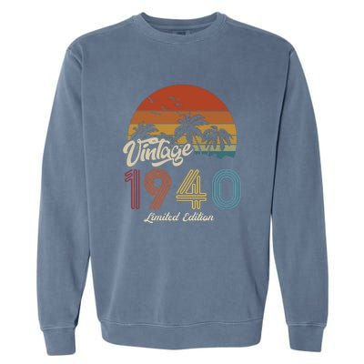 83rd Birthday Vintage Limited Edition 1940 Garment-Dyed Sweatshirt