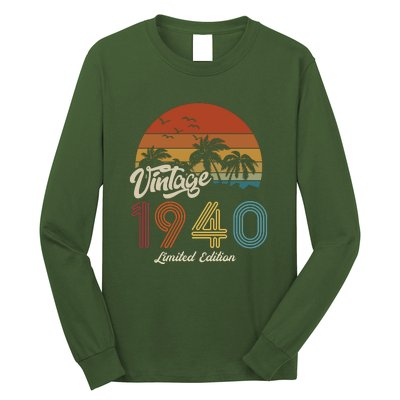 83rd Birthday Vintage Limited Edition 1940 Long Sleeve Shirt