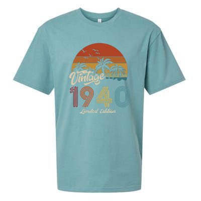 83rd Birthday Vintage Limited Edition 1940 Sueded Cloud Jersey T-Shirt