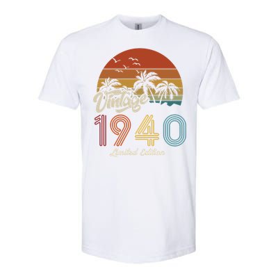 83rd Birthday Vintage Limited Edition 1940 Softstyle CVC T-Shirt