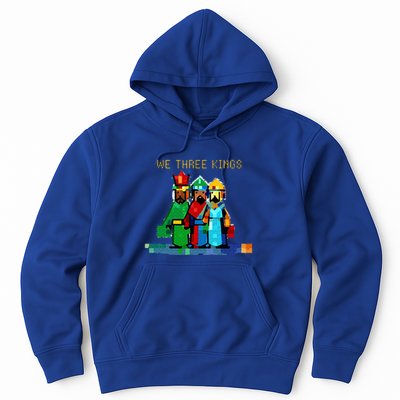 8 Bit We Three Kings Christmas  Hoodie