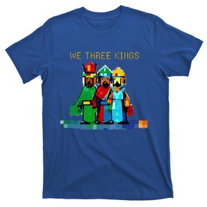 8 Bit We Three Kings Christmas  T-Shirt