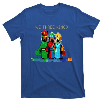 8 Bit We Three Kings Christmas  T-Shirt