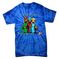 8 Bit We Three Kings Christmas  Tie-Dye T-Shirt