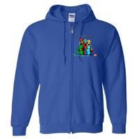 8 Bit We Three Kings Christmas  Full Zip Hoodie