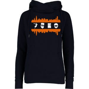 85 Chicago Bears Stars Sport Lover Womens Funnel Neck Pullover Hood