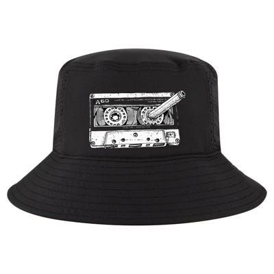 80s Cassette Music Tape Pencil 1980s Vintage Throwback Retro Cool Comfort Performance Bucket Hat