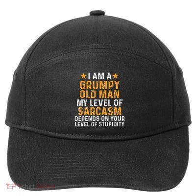 80’s Christmas Ugly Christmas 7-Panel Snapback Hat