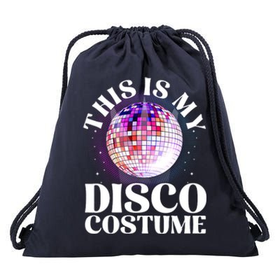 80s Disco Art 70s Ball Costume Disco Dance Drawstring Bag