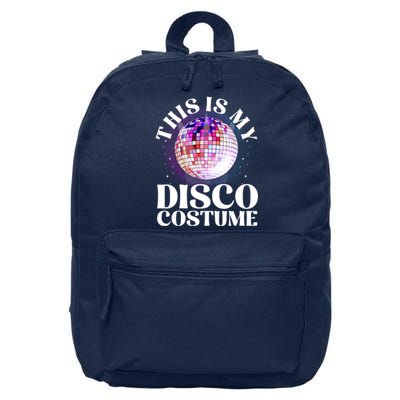 80s Disco Art 70s Ball Costume Disco Dance 16 in Basic Backpack