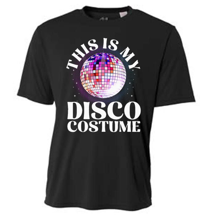 80s Disco Art For 70s Ball Costume Disco Dance Cooling Performance Crew T-Shirt