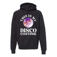 80s Disco Art For 70s Ball Costume Disco Dance Premium Hoodie