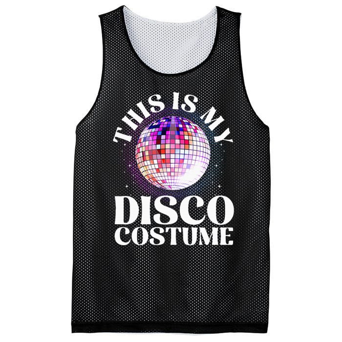 80s Disco Art For 70s Ball Costume Disco Dance Mesh Reversible Basketball Jersey Tank