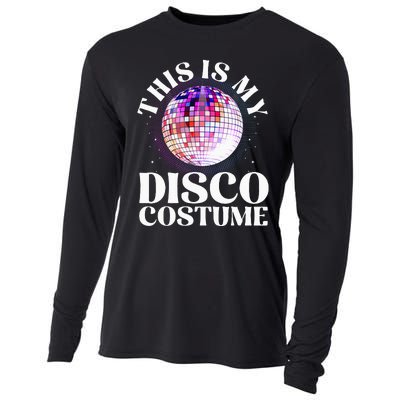 80s Disco Art For 70s Ball Costume Disco Dance Cooling Performance Long Sleeve Crew