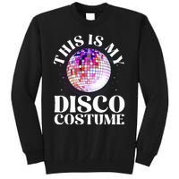 80s Disco Art For 70s Ball Costume Disco Dance Tall Sweatshirt